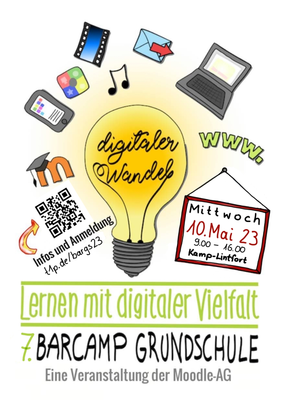 Barcamp Grundschule 2023 Plakat