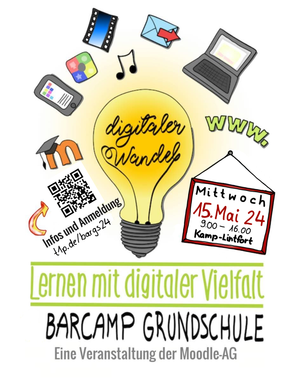 Plakat Barcamp Grundschule